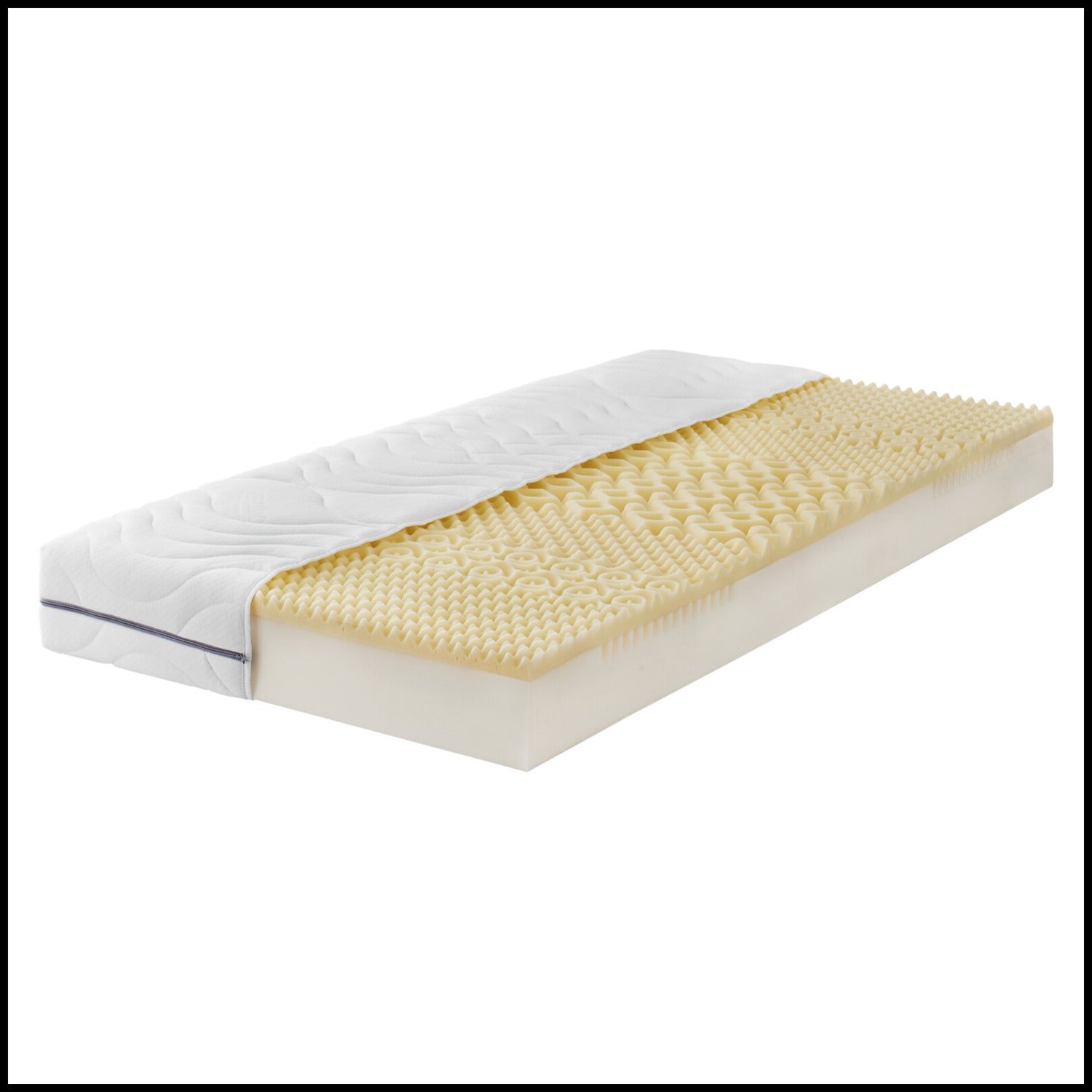 7 Zonen-Viskoelastik-Matratze – Komfortschaum, Visco, 18cm, H3