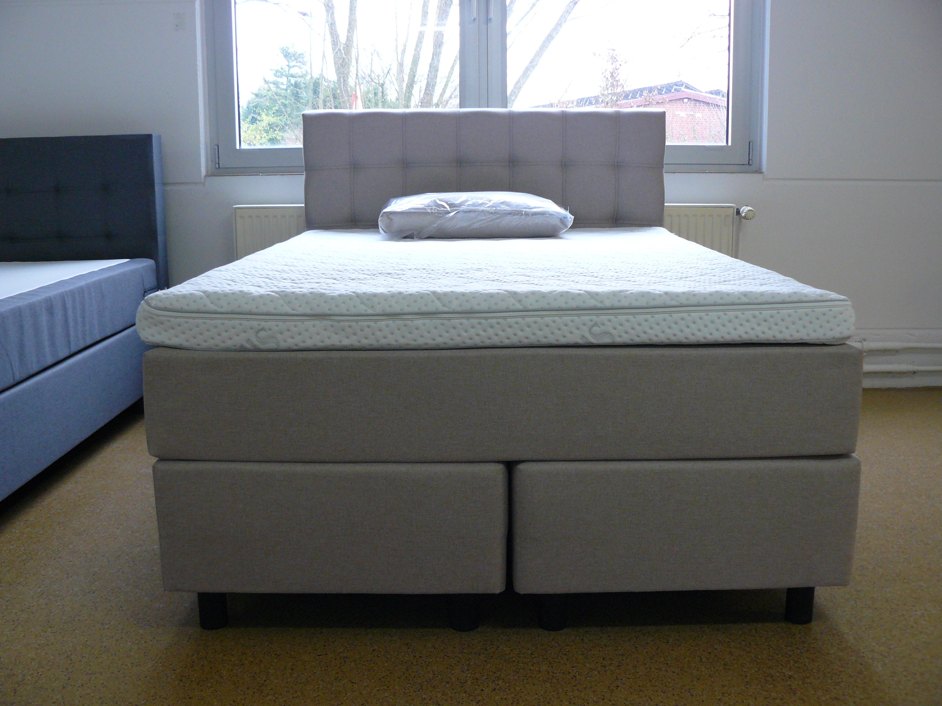 Boxspringbett Amalia 5 Teilig - Beige - 140x200 Bett